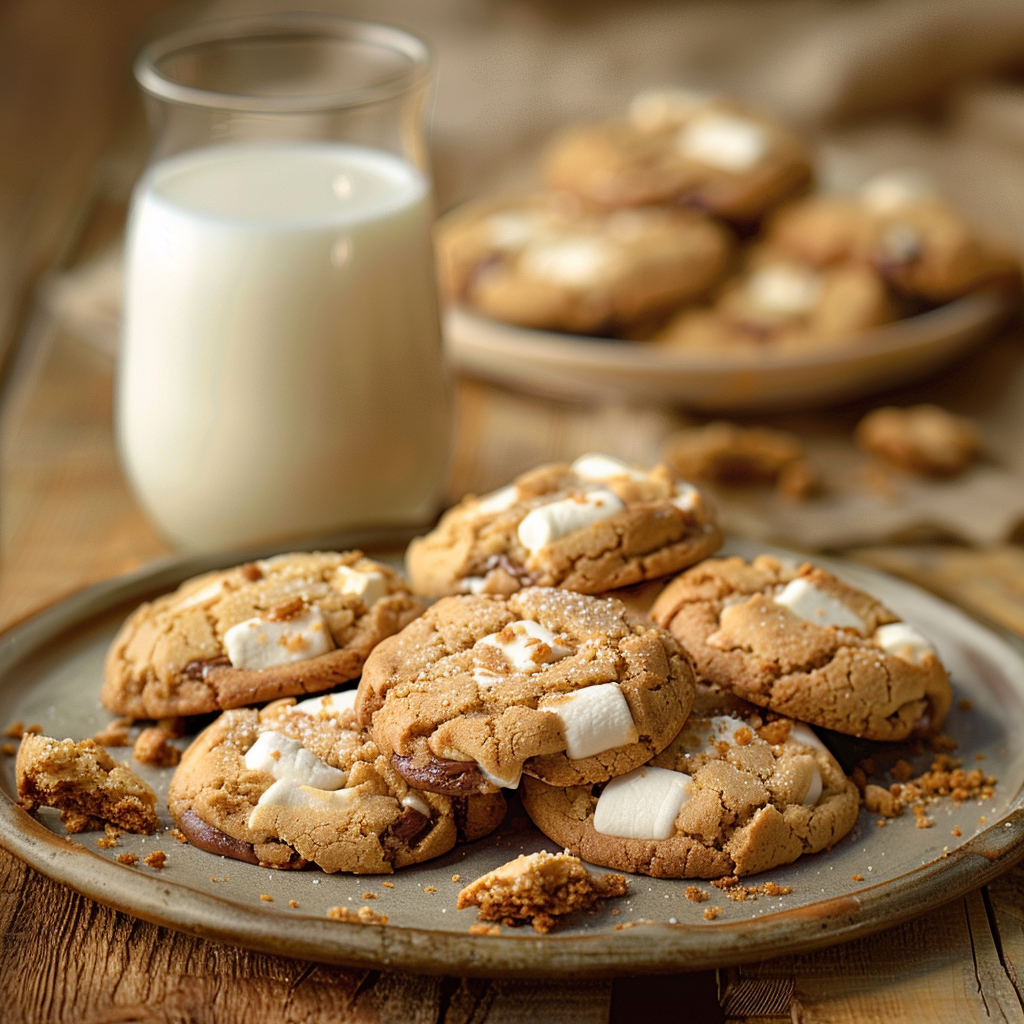 Cookies fourrés marshmallow