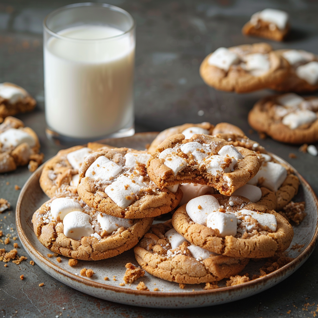 Cookies fourrés marshmallow