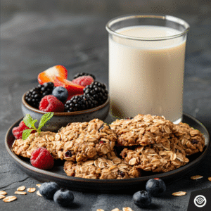 Cookies vegan à l’avoine : Recette facile et savoureuse