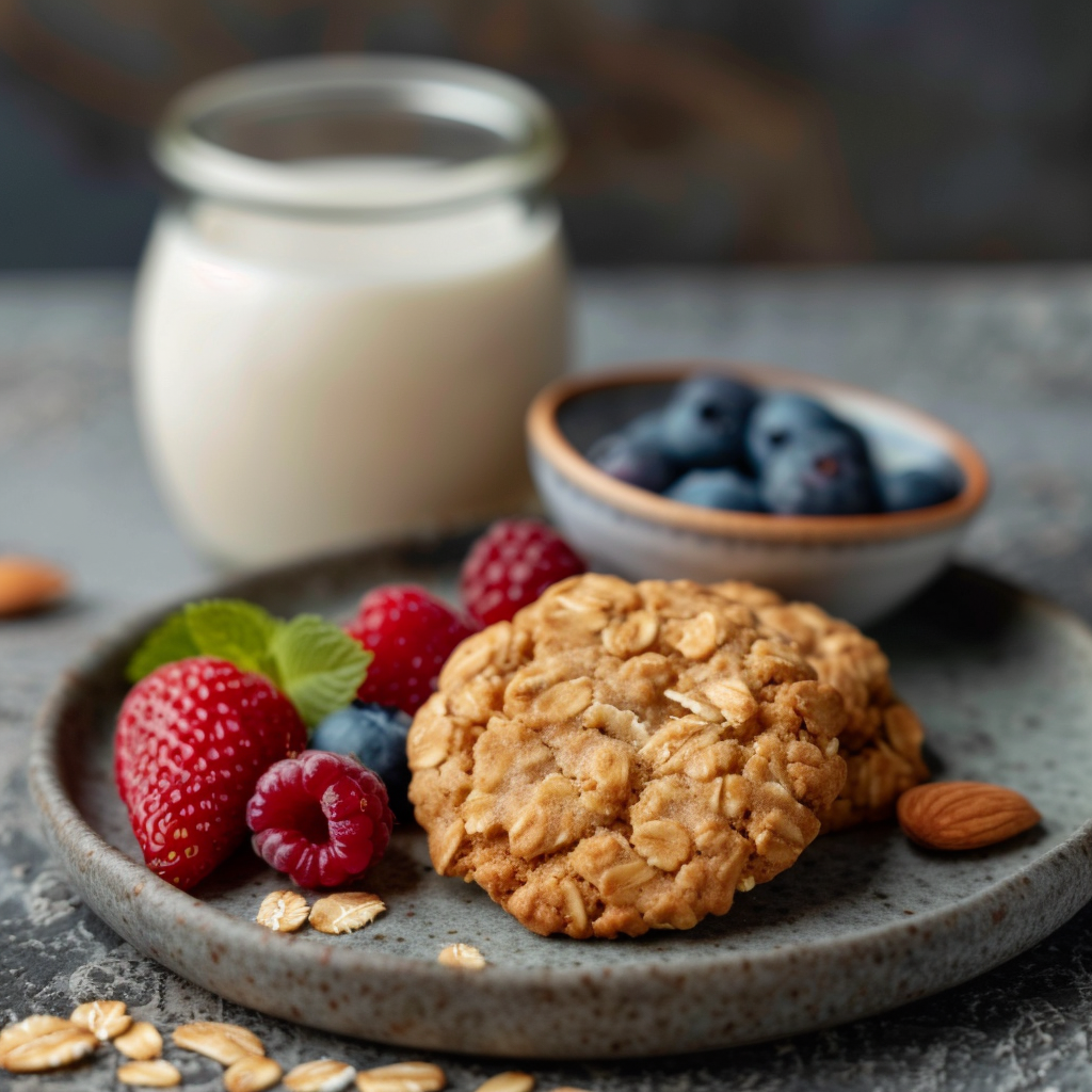 Cookies vegan à l’avoine : Recette facile et savoureuse 4 Cookies vegan à l’avoine