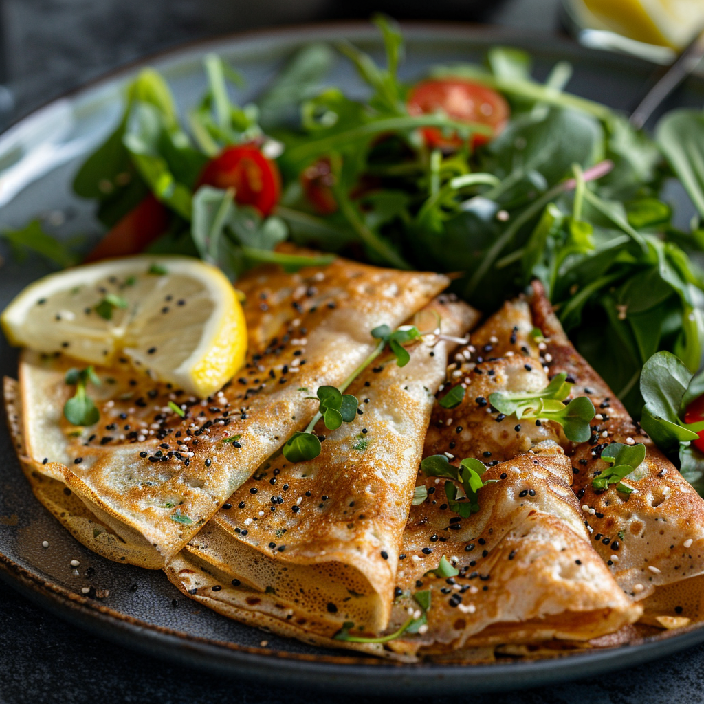 Crêpes sans gluten au sarrasin