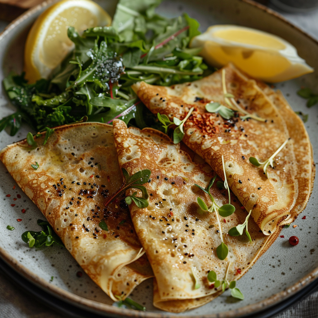 Crêpes sans gluten au sarrasin
