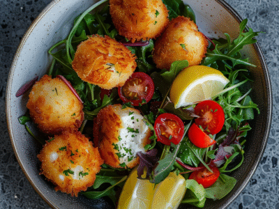 Croquettes de mozzarella panée : Recette facile et savoureuse