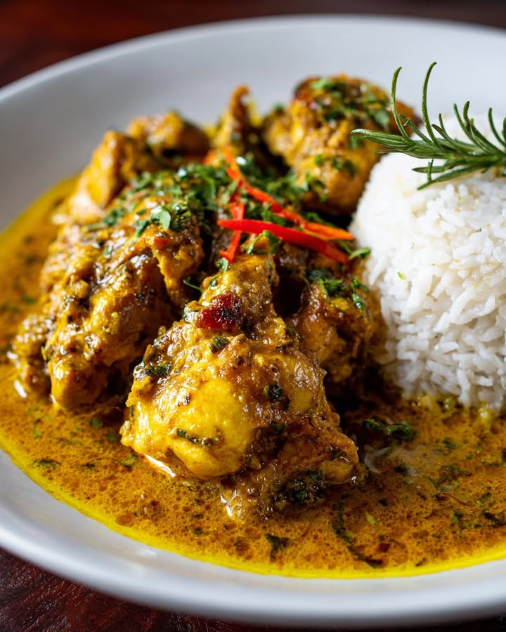 Curry de Poulet Jamaïcain