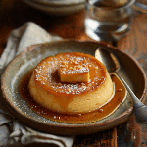 Flan caramel au beurre salé : Recette facile et savoureuse