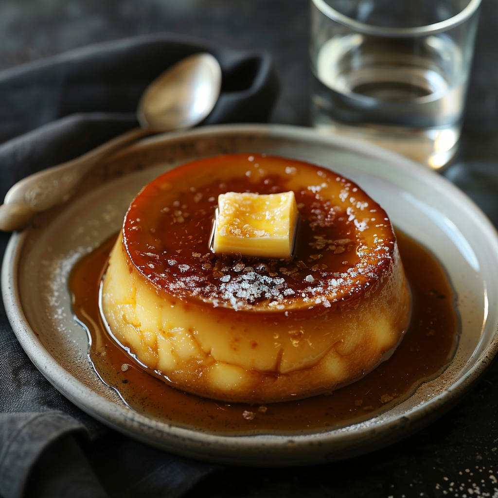 Flan caramel au beurre salé : Recette facile et savoureuse 3 Flan caramel au beurre salé