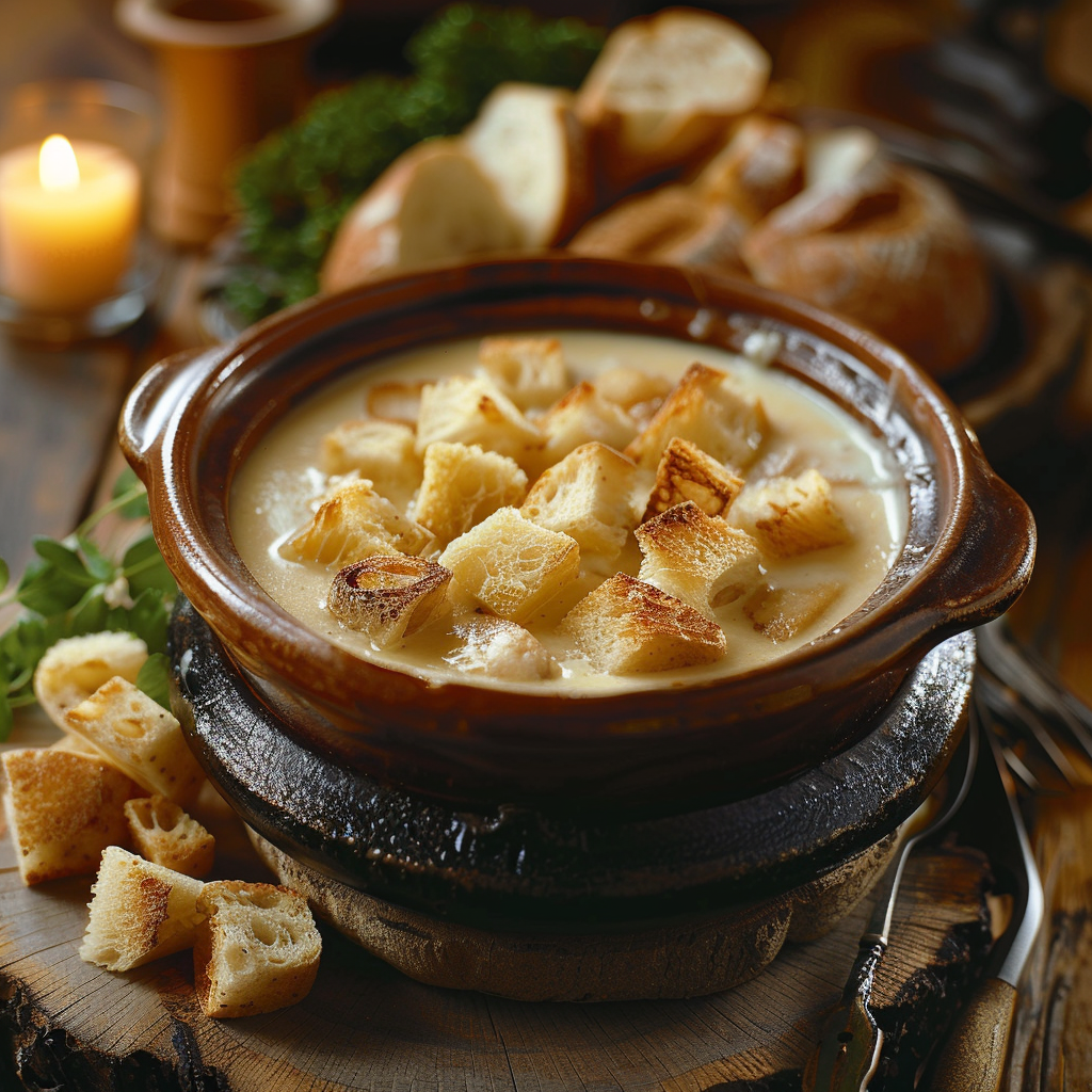 Fondue savoyarde traditionnelle : La recette authentique et savoureuse 2 Fondue savoyarde traditionnelle