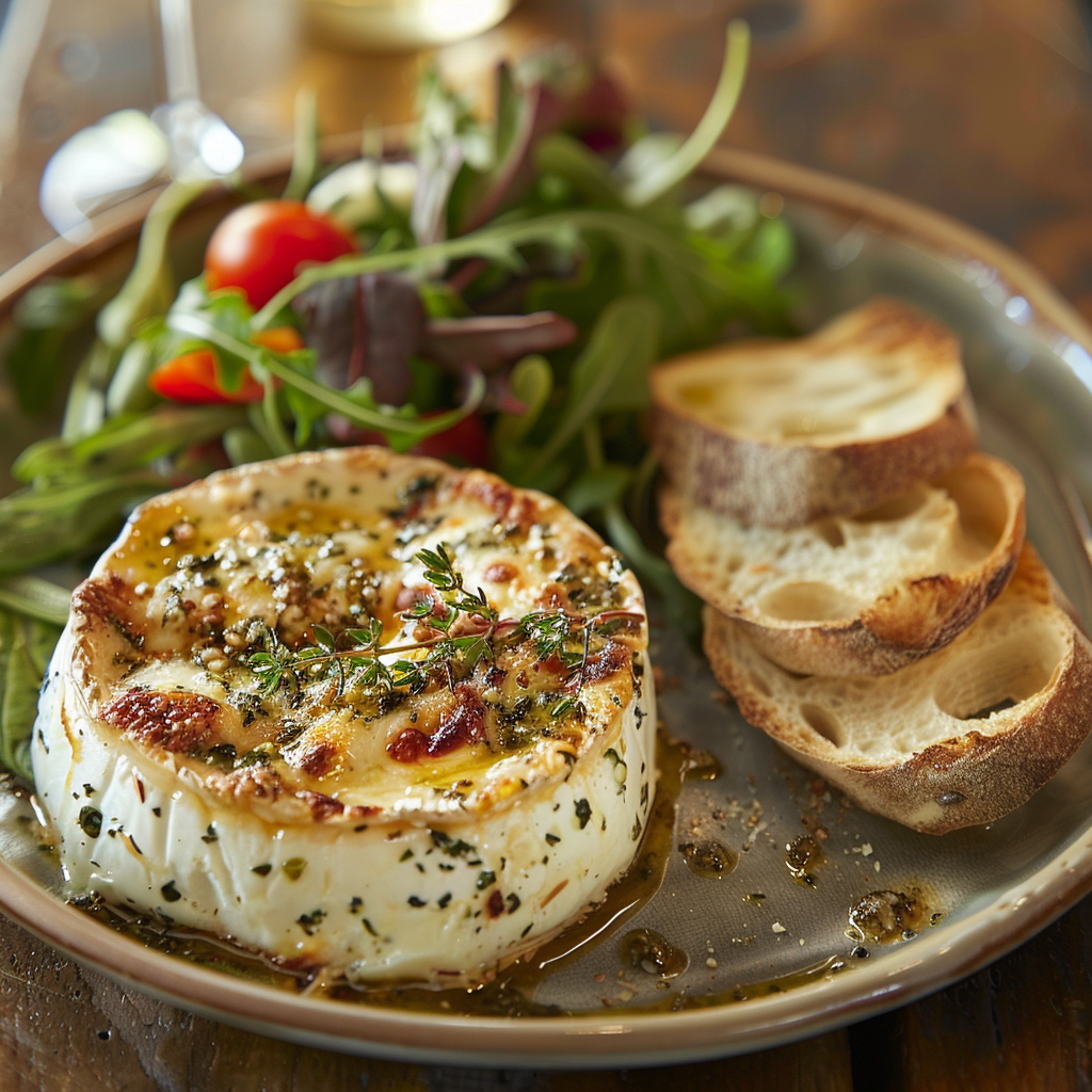 Fromage de chèvre en croûte d’herbes : Recette facile et savoureuse 2 Fromage de chèvre en croûte d’herbes