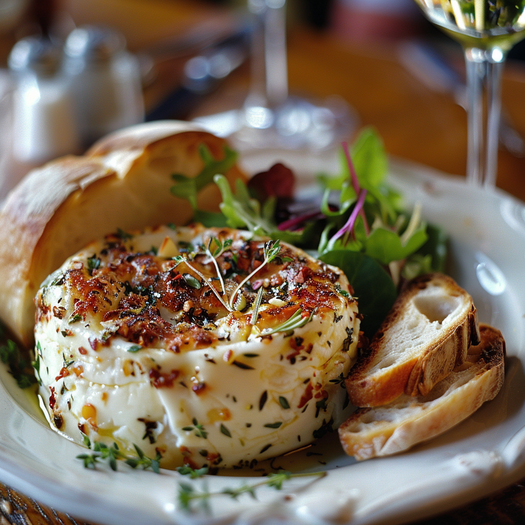 Fromage de chèvre en croûte d’herbes : Recette facile et savoureuse 3 Fromage de chèvre en croûte d’herbes