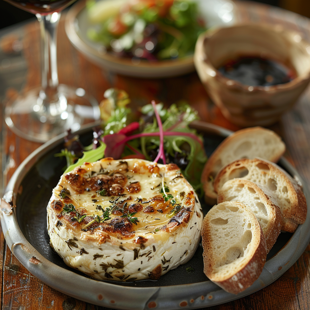 Fromage de chèvre en croûte d’herbes : Recette facile et savoureuse 4 Fromage de chèvre en croûte d’herbes