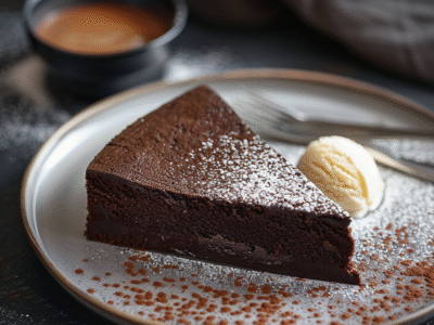 Gâteau au chocolat fondant facile et savoureux