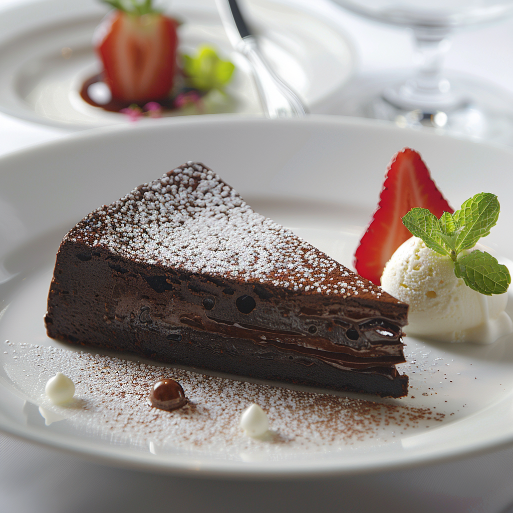 Gâteau au chocolat fondant