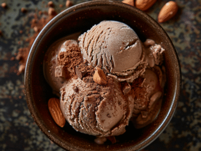 Glace au chocolat intense : Recette facile et savoureuse