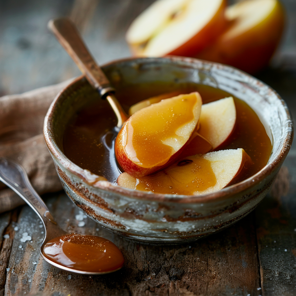 Glace caramel beurre salé : Recette facile et savoureuse 4 Glace caramel beurre salé