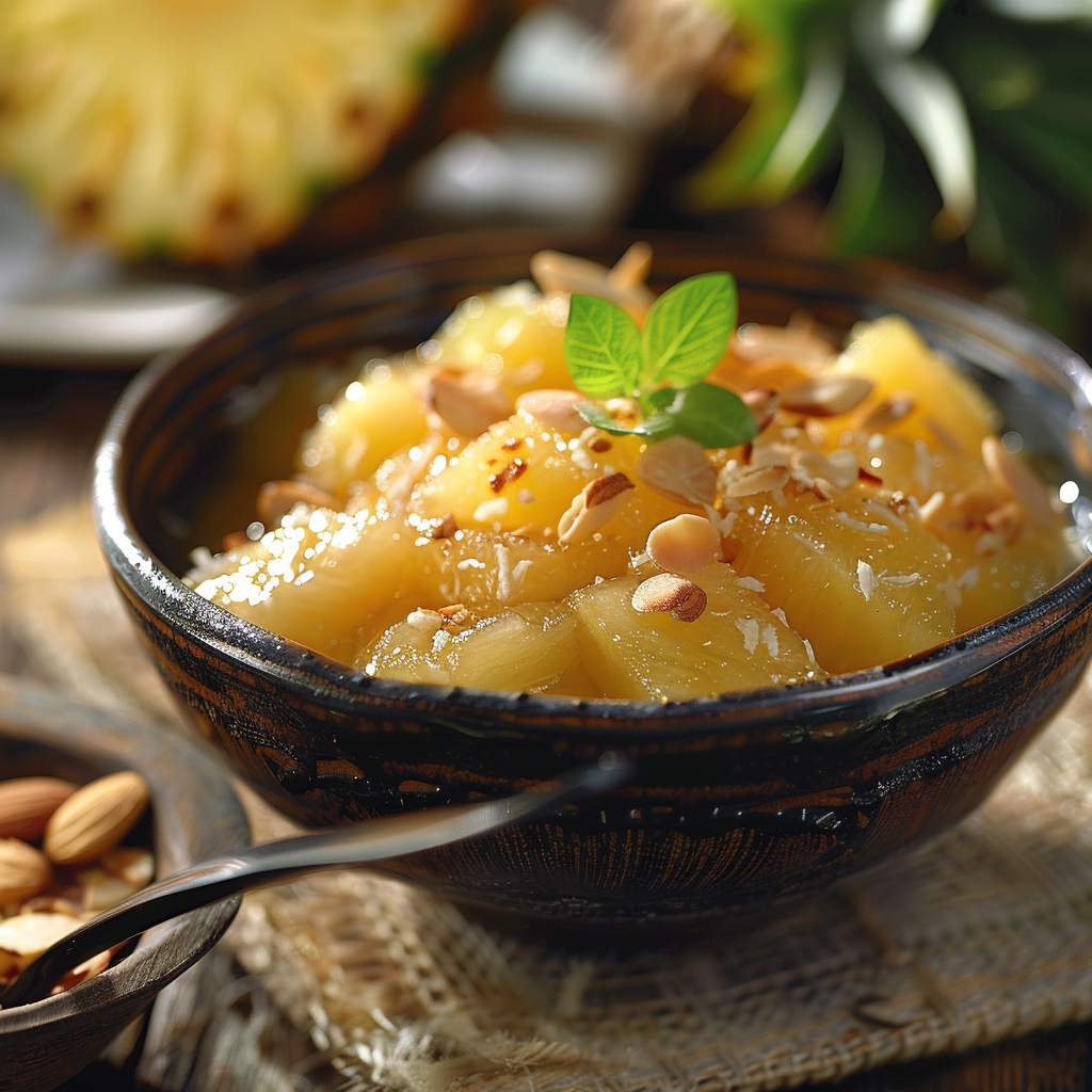 Glace noix de coco-ananas : Recette facile et savoureuse 5 Glace noix de coco‑ananas