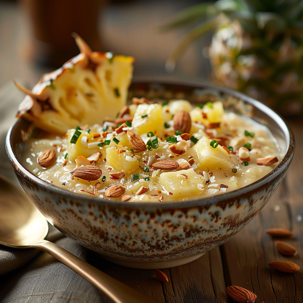 Glace noix de coco-ananas : Recette facile et savoureuse 3 Glace noix de coco‑ananas