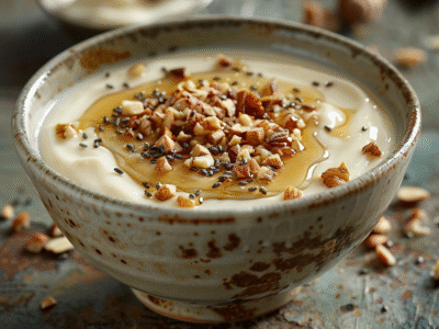 Glace yaourt-miel : Recette facile et savoureuse pour l’été