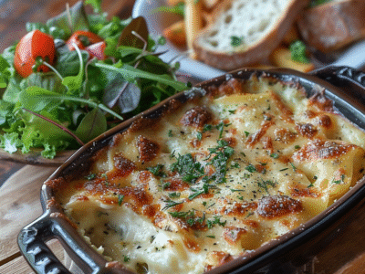 Gratin de fromages variés : Recette facile et savoureuse