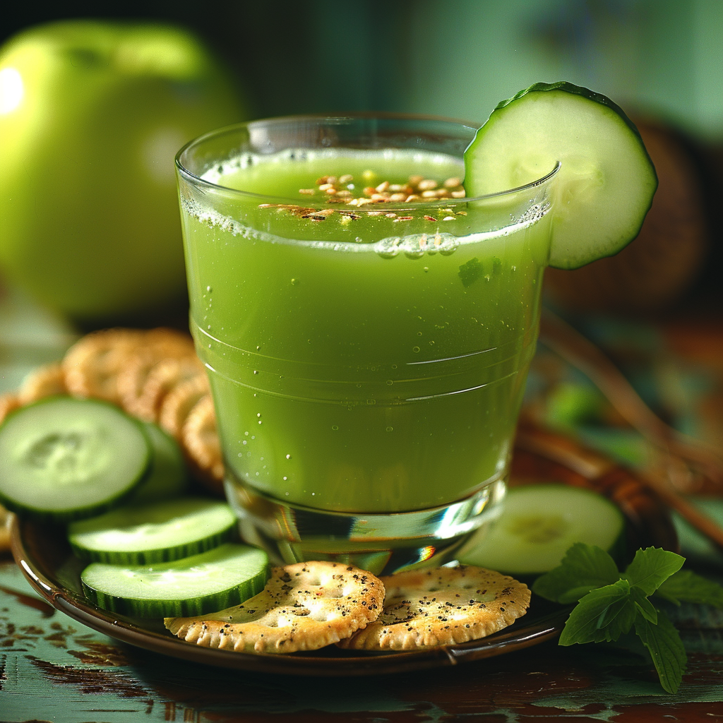 Jus pomme‑céleri pour digestion