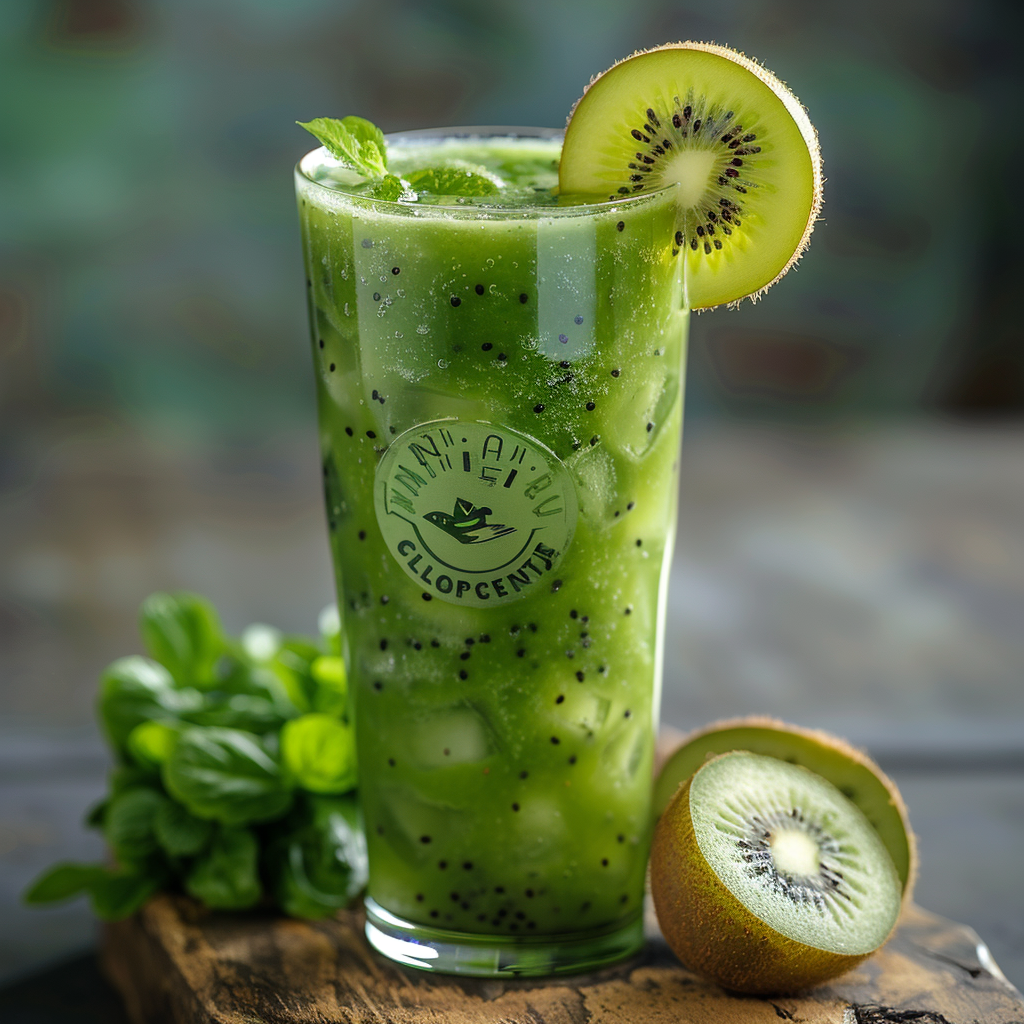 Jus vert détox épinards-kiwi : Recette facile et savoureuse 3 Jus vert détox épinards‑kiwi