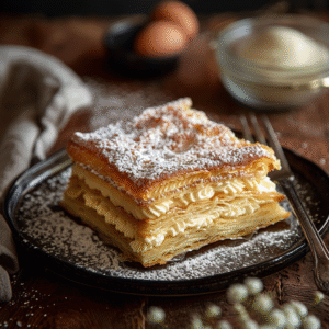 Mille-feuille classique : Recette facile et savoureuse