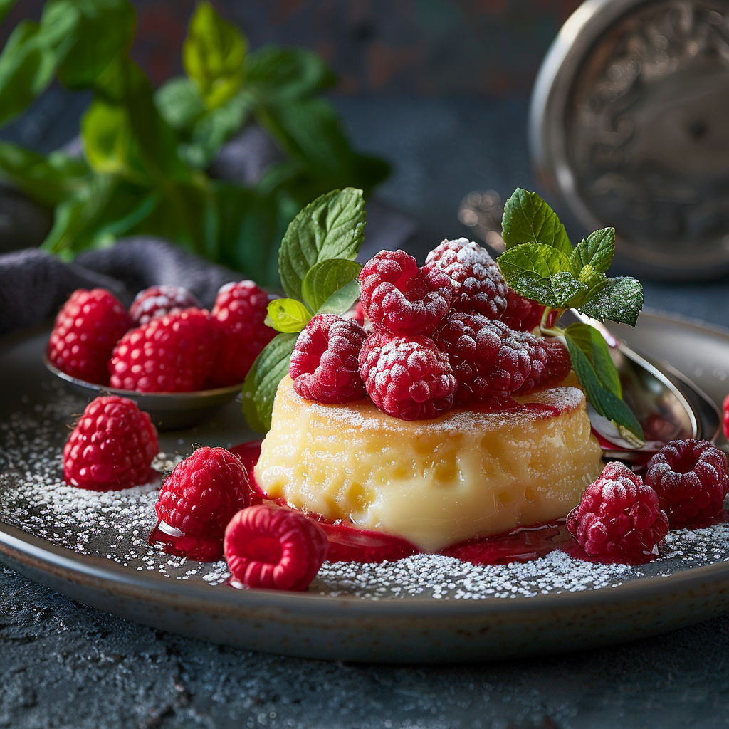 Moelleux citron‑framboise