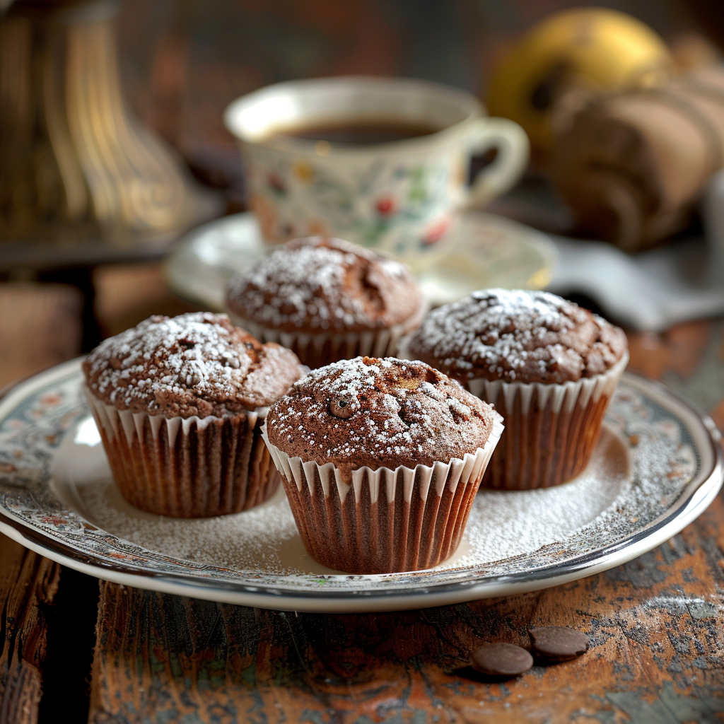 Muffins banane‑chocolat