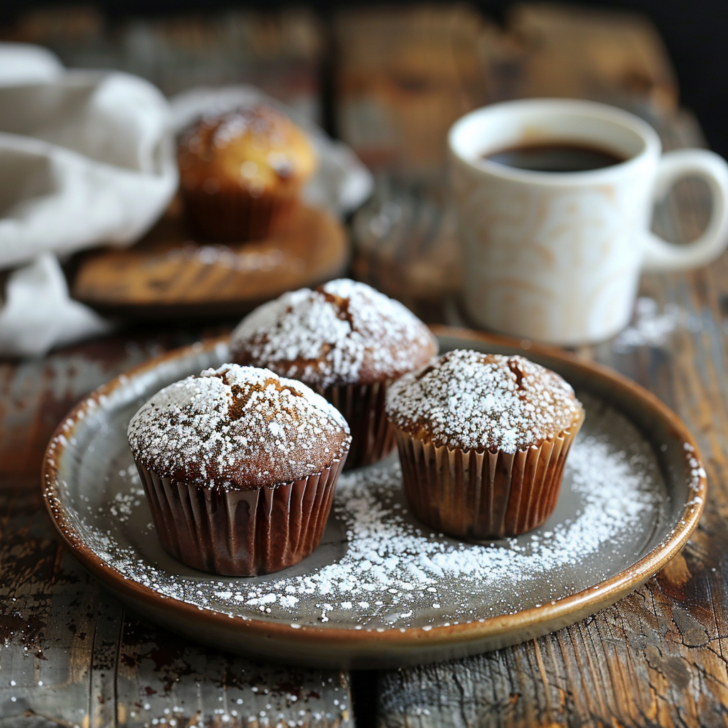 Muffins banane‑chocolat