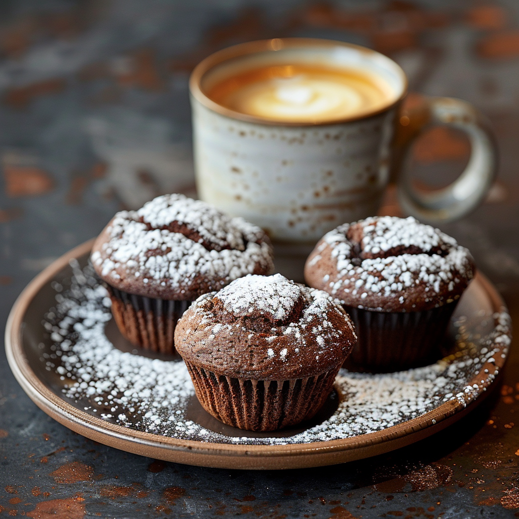 Muffins banane‑chocolat