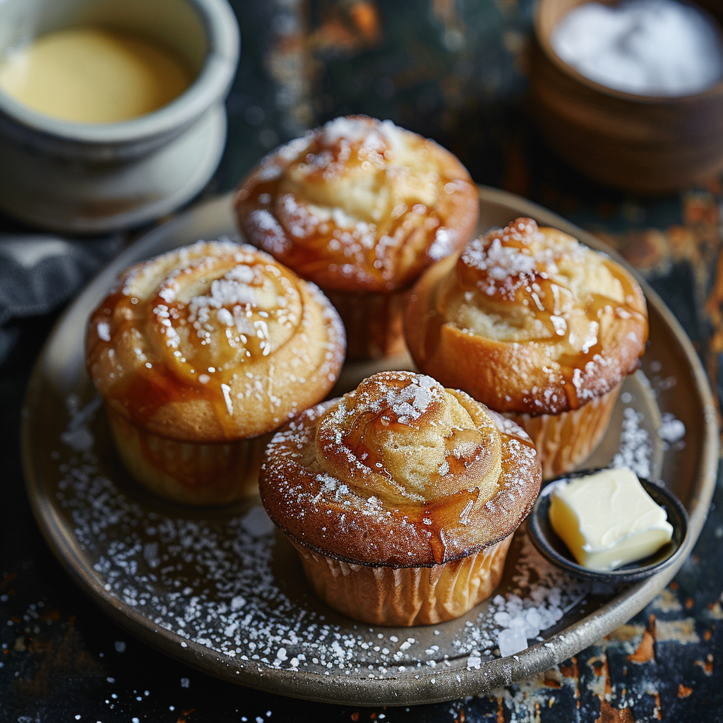 Muffins caramel-beurre salé : Recette facile et savoureuse 5 Muffins caramel‑beurre salé