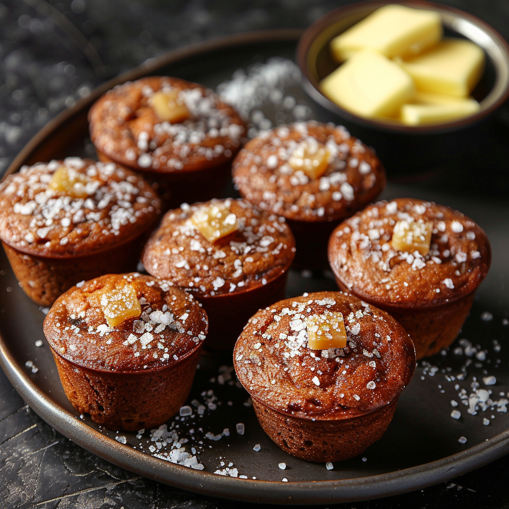 Muffins caramel-beurre salé : Recette facile et savoureuse 4 Muffins caramel‑beurre salé