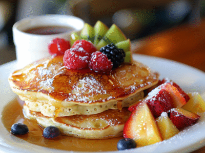 Pancakes à la noix de coco : Recette facile et savoureuse