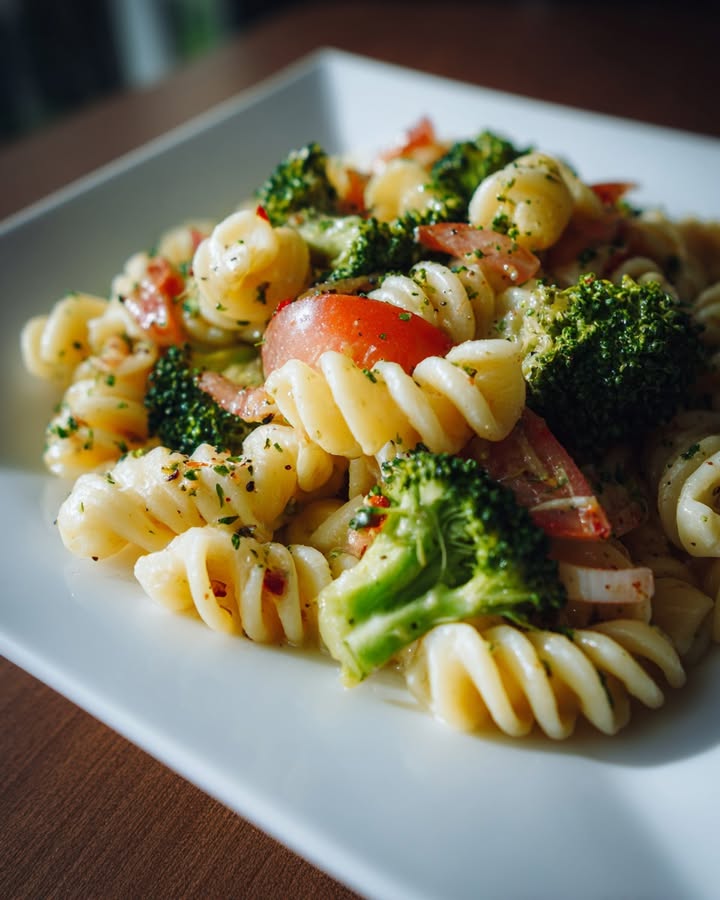 Pâtes Brocoli Crémeuses Saines : Recette Facile et Savoureuse 2 Pâtes Brocoli Crémeuses Saines