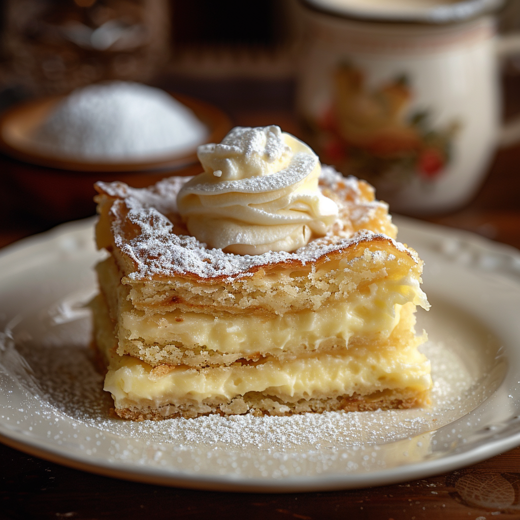 Pâtisserie russe Napoléon maison : Recette facile et authentique 4 Pâtisserie russe Napoléon maison