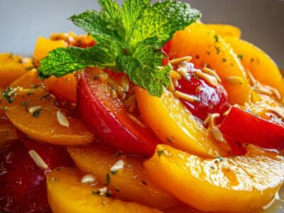 Salade Pêche Gourmande : Recette Facile et Savoureuse