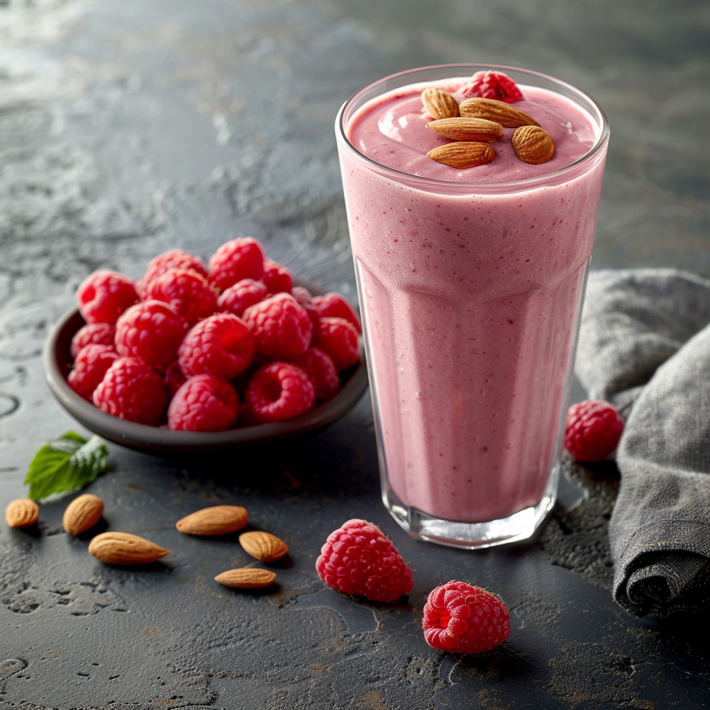 Smoothie framboise-lait d’amande : Recette facile et savoureuse 5 Smoothie framboise‑lait d’amande