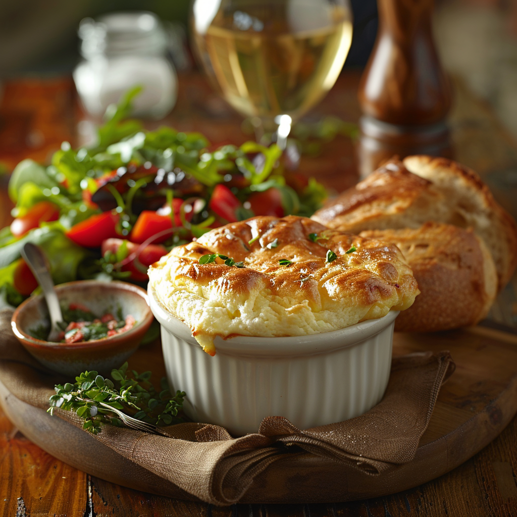 Soufflé au fromage léger et savoureux : Recette facile et rapide 2 Soufflé au fromage léger