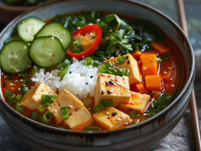 Soupe miso-tofu revisitée : Recette facile et savoureuse