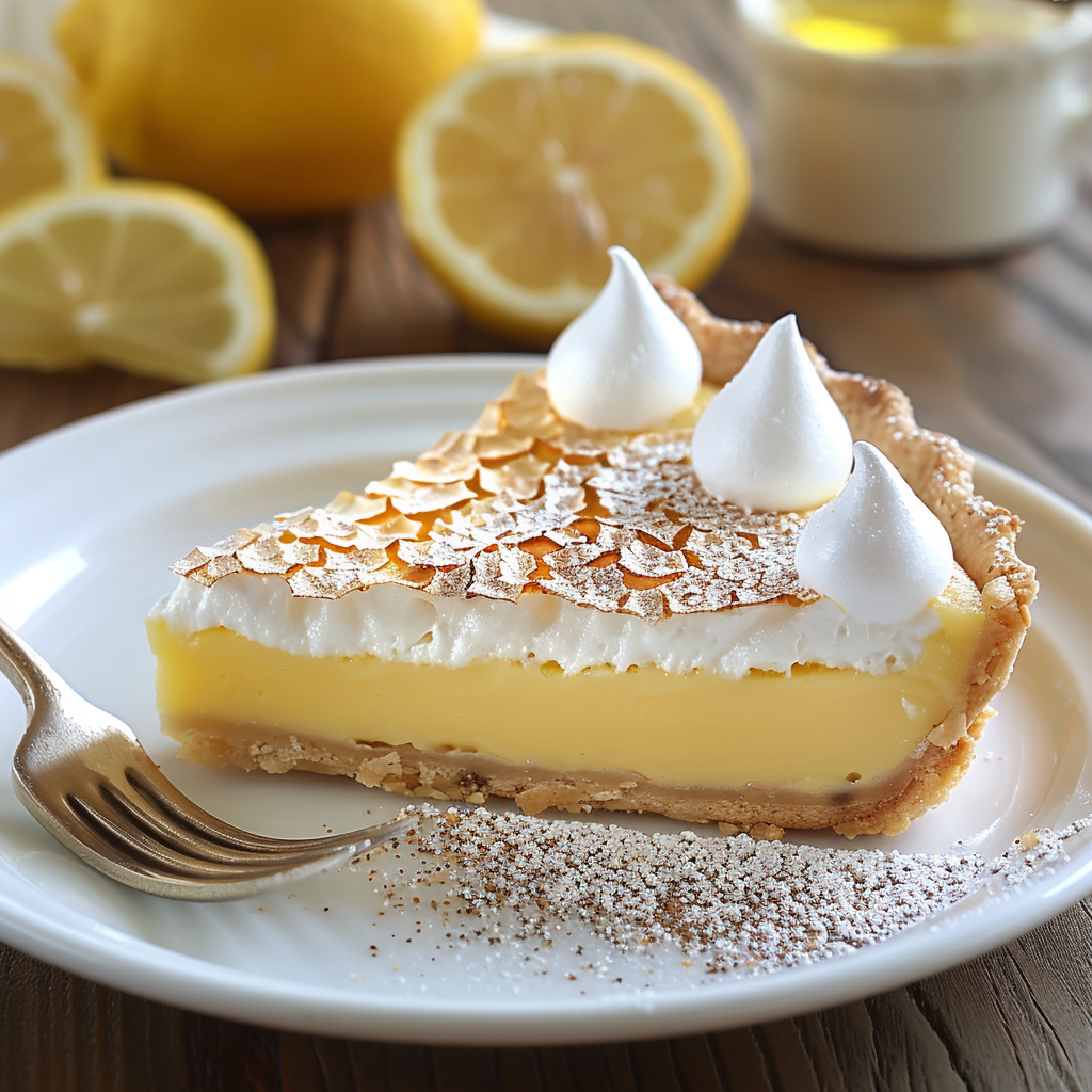 Tarte au citron meringuée facile et savoureuse 4 Tarte au citron meringuée