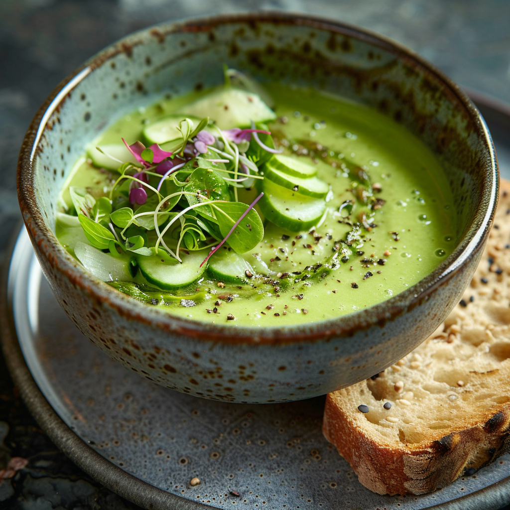 Velouté asperges vertes