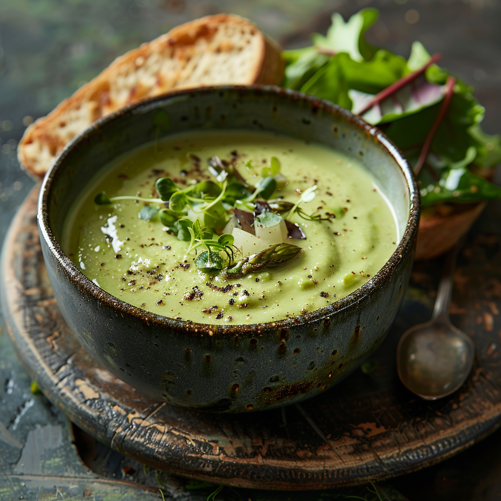 Velouté asperges vertes