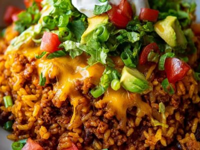 Taco Rice Bowl Simple et Savoureux : Recette Facile