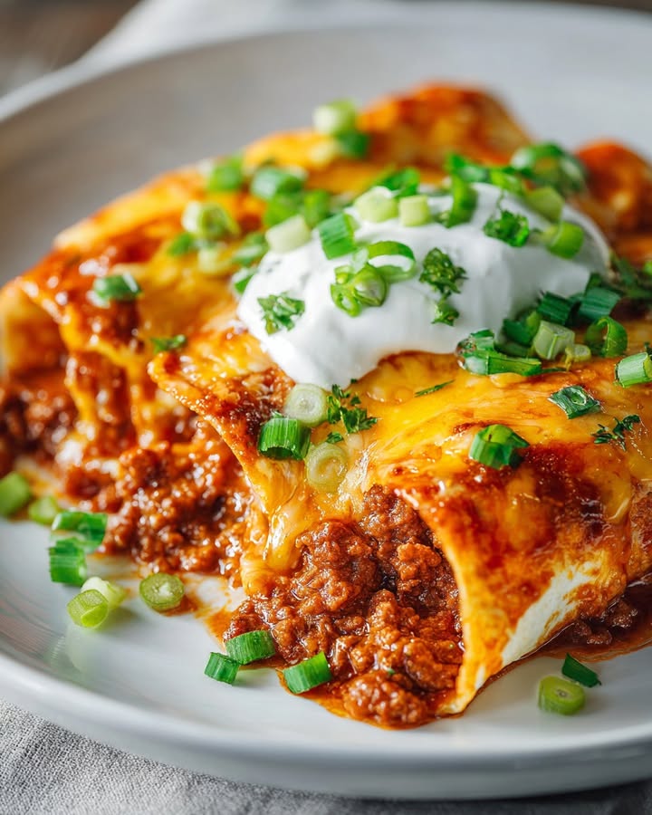 Enchiladas Bœuf Fromage : Recette Savoureuse et Facile à Préparer 5 Enchiladas Bœuf Fromage