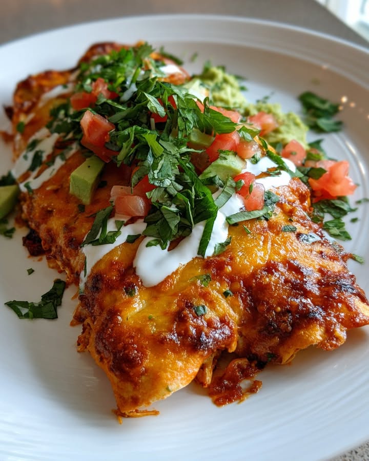 Enchiladas Poulet Protéinées