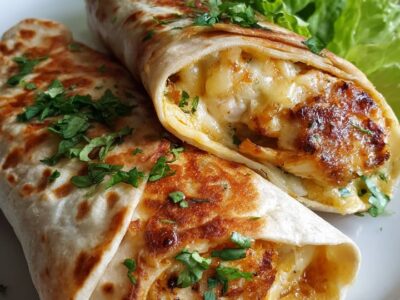 Wraps Poulet Ail : Recette Facile et Savoureuse