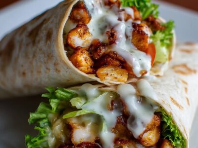 Wraps Poulet Fromage : Recette Facile et Savoureuse