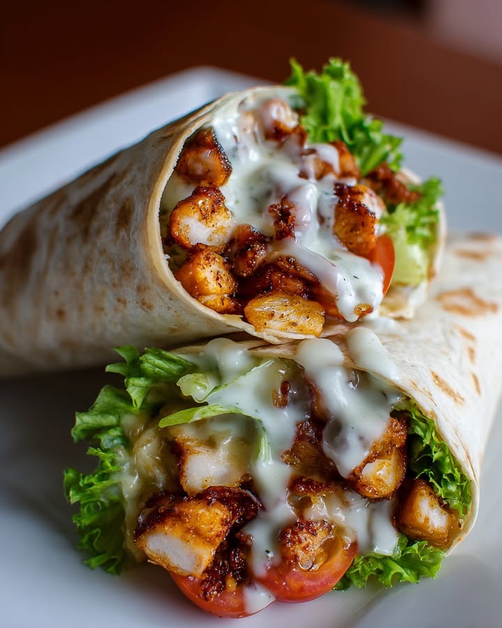 Wraps Poulet Fromage