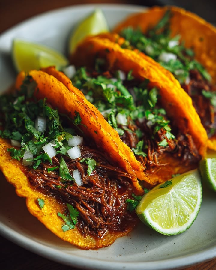 Tacos Birria Maison : La Recette Authentique et Savoureuse 2 Tacos Birria Maison