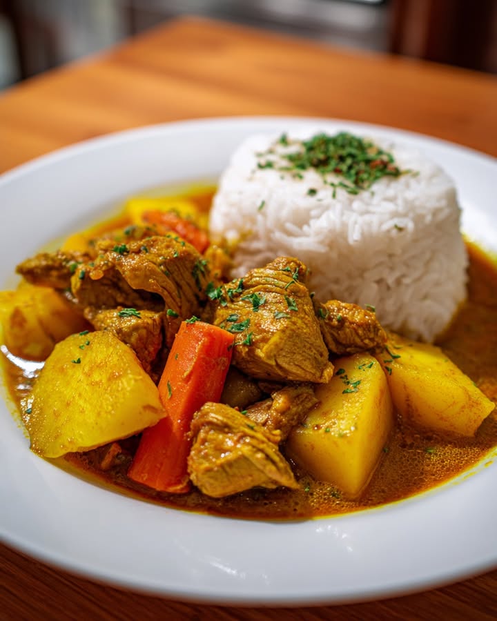 Curry Poulet Jamaïcain
