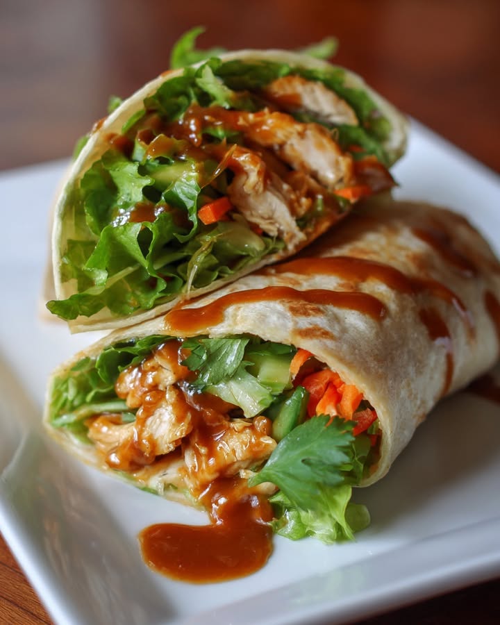 Wraps Thaï Gourmands : Recette Facile et Savoureuse 2 Wraps Thaï Gourmands